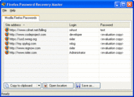 Firefox Password Recovery Master screenshot